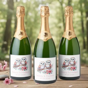 Eulen-Wald-Boho-Landhochzeit