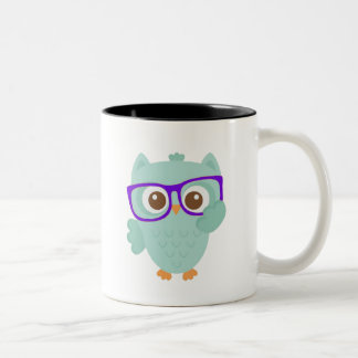 Eulengetränk es aller zweifarbige tasse
