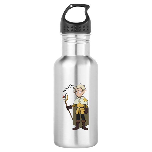 Eulenhaus-Jäger Edelstahlflasche (Vorderseite)
