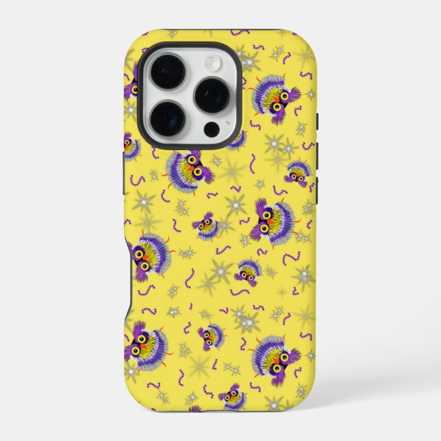 Eulenmuster Case-Mate iPhone-Hülle iPhone 16 Pro Hülle (Rückseite)