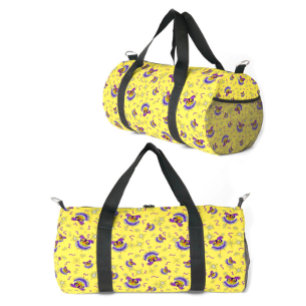 Eulenmuster Duffle Bag