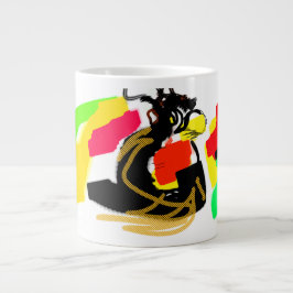 Eulenstil schön Jumbo-Tasse