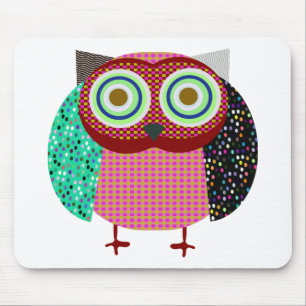 Eulenvogel gufo mousepad