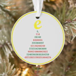 Euler Weihnachtsbaum Ornament