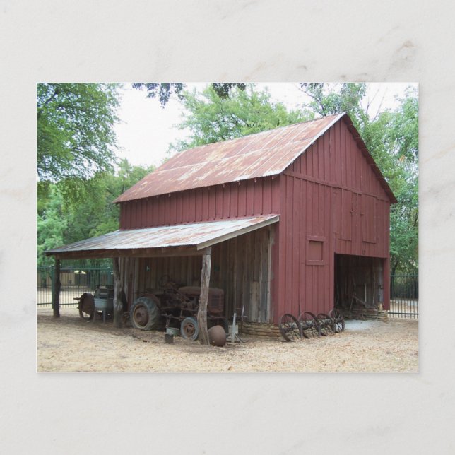 Euless, Texas - McCormick Barn Postkarte (Vorderseite)