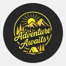 Eunice Runder Aufkleber