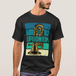 Euphonium Marching Band Brass Instrument T-Shirt