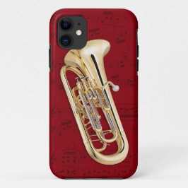 Euphonium- u. Musiktelefonkasten. Auswahlfarbe Case-Mate iPhone Hülle