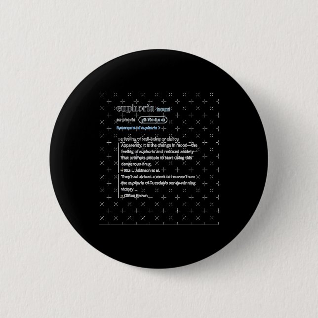 Euphoria Button (Vorderseite)