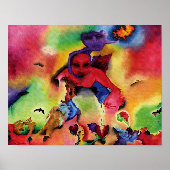 "Euphoria"-Serie DRUCKEN Poster (Vorne)