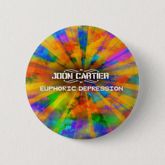 Euphorischer Krisen-Knopf Button