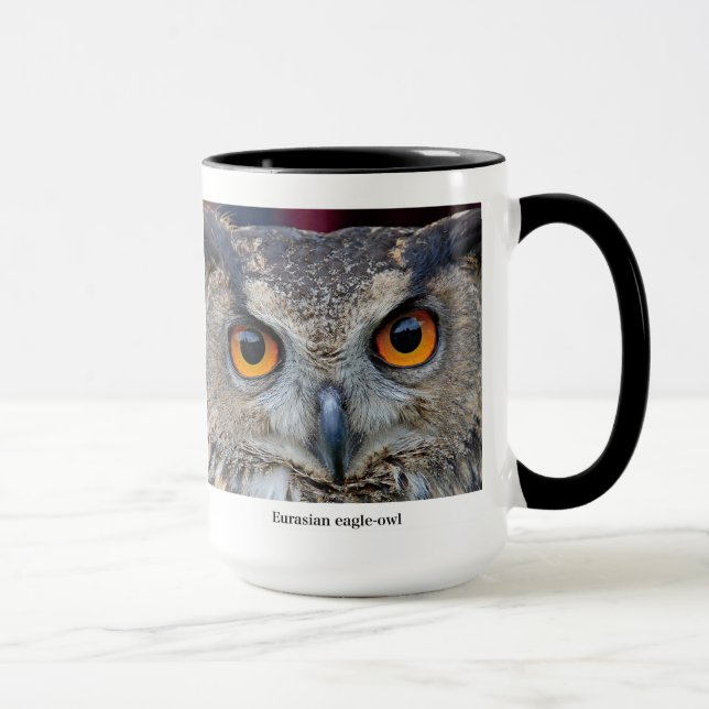 Eurasian Eagle Owl Tasse (Rechts)