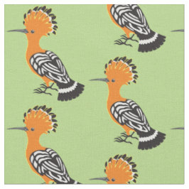 Eurasian Hoopoe (Upupa epops) Stoff