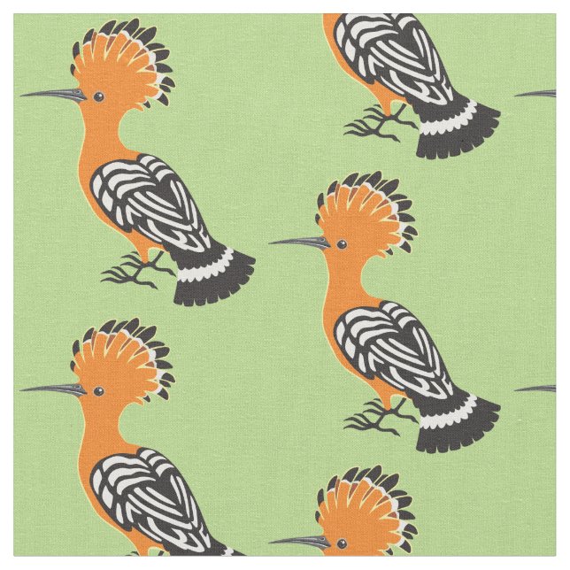 Eurasian Hoopoe (Upupa epops) Stoff (Nahaufnahme)