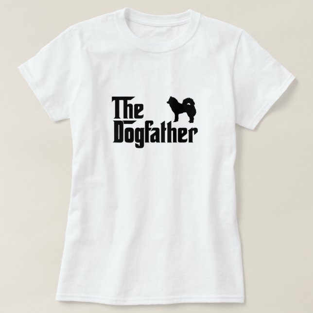 Eurasier Dog Father Christmas, Dachshund Dog Owner T-Shirt (Design vorne)