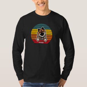 Eurasier Eigentümer Retro Vintage farbenfrohe Sonn T-Shirt