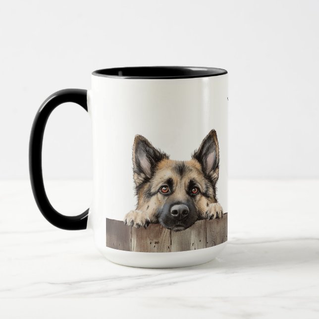 Eurasier Hund Tasse (Links)