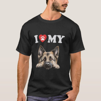 Eurasier Ich höre meinen Hund Funny Hund Lover T-Shirt