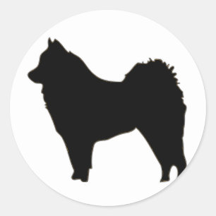 Eurasier Runder Aufkleber