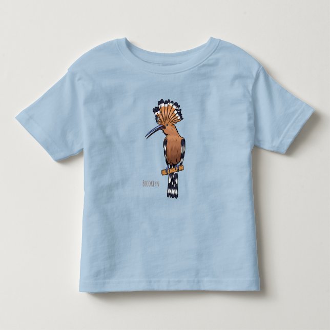 Eurasische Vogelscheuche-Cartoon Kleinkind T-shirt (Vorderseite)