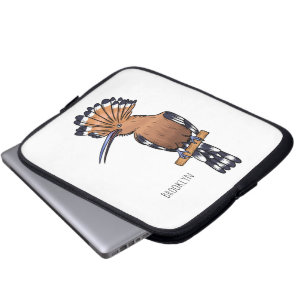 Eurasische Vogelscheuche-Cartoon Laptopschutzhülle