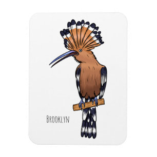 Eurasische Vogelscheuche-Cartoon Magnet