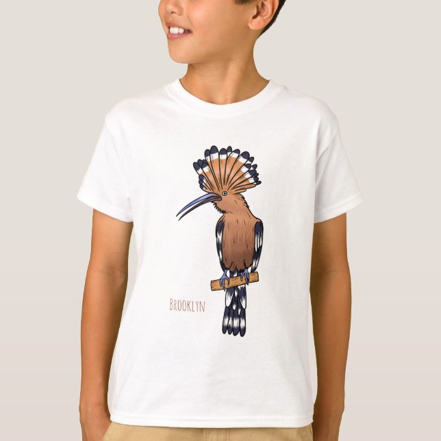 Eurasische Vogelscheuche-Cartoon T-Shirt (Vorderseite)