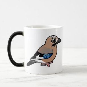 Eurasisches Jay Verwandlungstasse