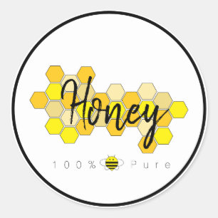 Eure Honey Labels Runder Aufkleber