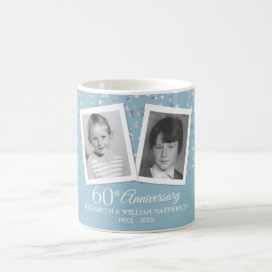 Eure Kinderfotos 60. Hochzeitstag Kaffeetasse