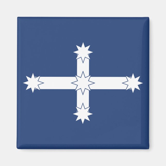 Eureka-Flagge Magnet (Vorne)