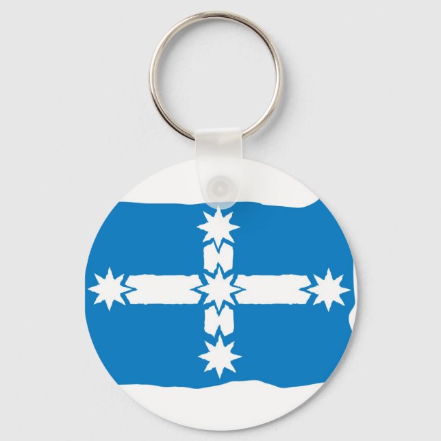 Eureka-Flagge Schlüsselanhänger (Vorderseite)
