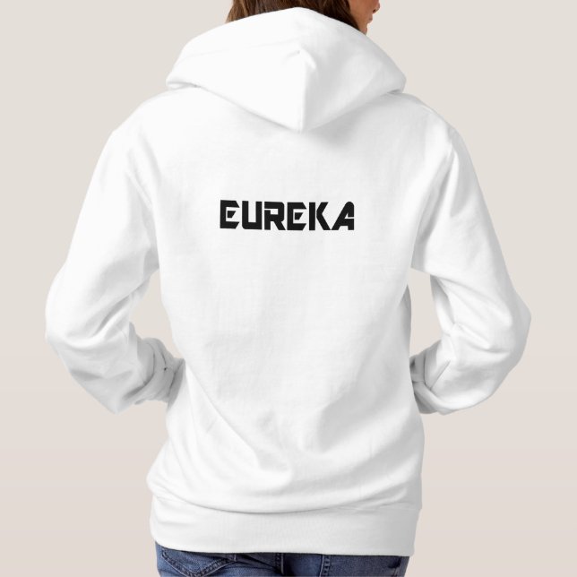 😜 💡 Eureka-Funny Coole Ausrufung muss eine Grund Hoodie (Rückseite)