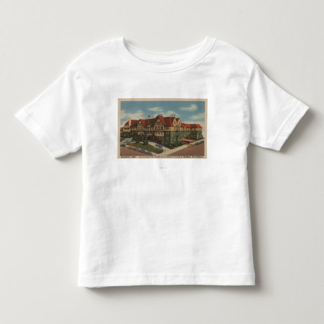 Eureka-Gasthaus-Hotel-Ansicht in Eureka, Kleinkind T-shirt (Vorderseite)