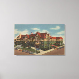 Eureka-Gasthaus-Hotel-Ansicht in Eureka, Leinwanddruck