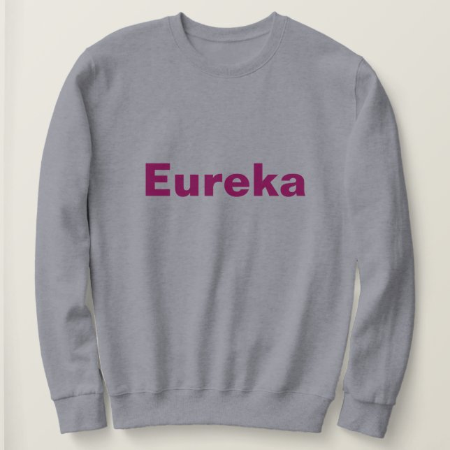 Eureka Gray Women's Sweatshirt (Design vorne)