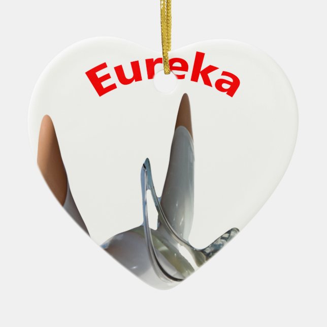 Eureka Keramik Ornament (Vorne)