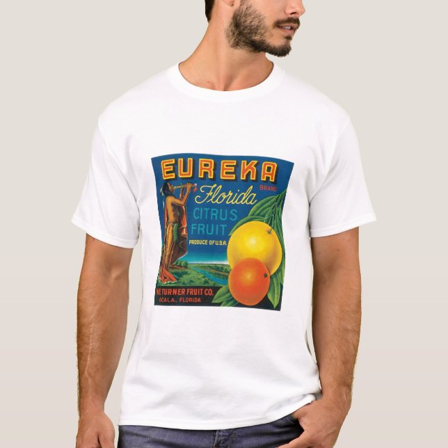 Eureka-Marken-Florida-Zitrusfrucht T-Shirt (Vorderseite)