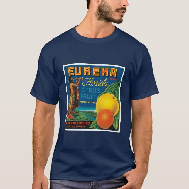 Eureka-Marken-Florida-Zitrusfrucht T-Shirt (Vorderseite)