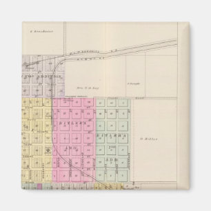 Eureka, Severy und Piemont, Kansas Magnet