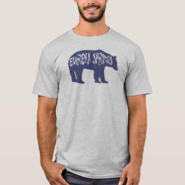 Eureka Springs Arkansas Bear T-Shirt (Vorderseite)