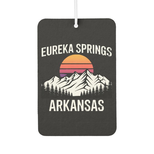 Eureka Springs Autolufterfrischer (Vorderseite)