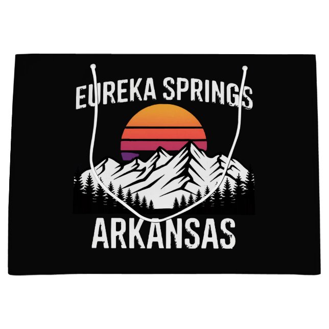 Eureka Springs Große Geschenktüte (Vorderseite)