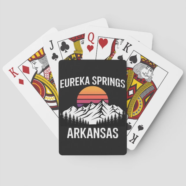 Eureka Springs Spielkarten (Rückseite)