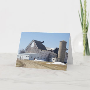 "Eureka Township Farm" Geburtskarte Karte