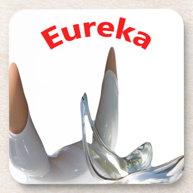 Eureka Untersetzer (Vorderseite)