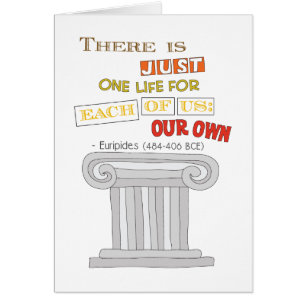 Euripides gerade ein Leben