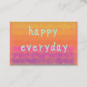 Euro, 3,346 Zoll x 2,165" Visitenkarte