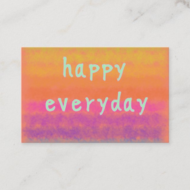 Euro, 3,346 Zoll x 2,165" Visitenkarte (Vorderseite)