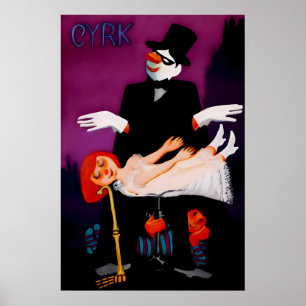 Euro Circ Magic Akt Promo Poster Druck 1